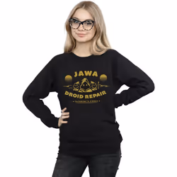 Star Wars - Sweat DROID REPAIR - Femme (Noir)