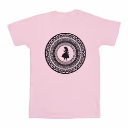 Disney - T-shirt ALICE IN WONDERLAND - Fille (Rose clair)