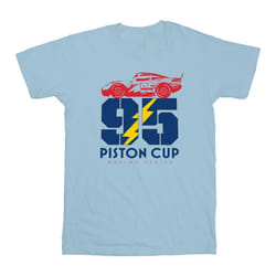 Disney - T-shirt CARS PISTON CUP - Homme (Bleu clair)