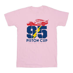 Disney - T-shirt CARS PISTON CUP - Homme (Rose clair)