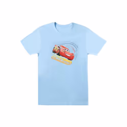 Cars - T-shirt - Fille (Bleu clair)