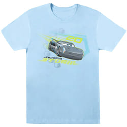 Disney - T-shirt CARS - Fille (Bleu clair)