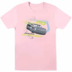 Disney - T-shirt CARS - Fille (Rose clair)
