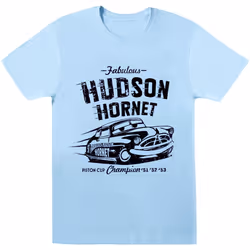 Disney - T-shirt CARS - Fille (Bleu clair)