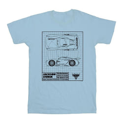 Disney - T-shirt CARS - Garçon (Bleu clair)
