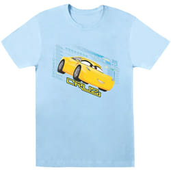Disney - T-shirt CARS - Fille (Bleu clair)