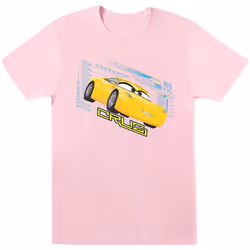 Disney - T-shirt CARS - Fille (Rose clair)