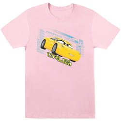 Disney - T-shirt CARS - Fille (Rose clair)