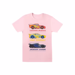 Cars - T-shirt RACER PROFILE - Fille (Rose clair)