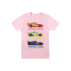 Cars - T-shirt RACER PROFILE - Fille (Rose clair)