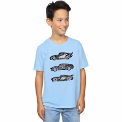 Disney - T-shirt CARS - Garçon (Bleu clair)
