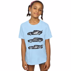 Disney - T-shirt CARS - Fille (Bleu clair)
