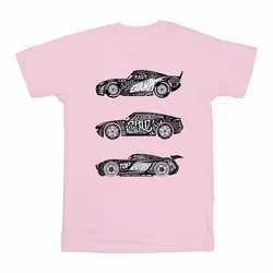 Disney - T-shirt CARS - Fille (Rose clair)