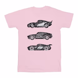 Disney - T-shirt CARS - Fille (Rose clair)