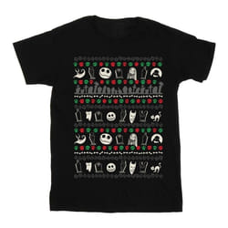 Disney - T-shirt NIGHTMARE BEFORE CHRISTMAS - Femme (Noir)