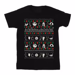 Disney - T-shirt NIGHTMARE BEFORE CHRISTMAS - Femme (Noir)