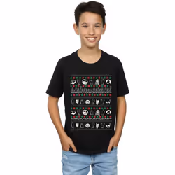 Disney - T-shirt NIGHTMARE BEFORE CHRISTMAS - Garçon (Noir)