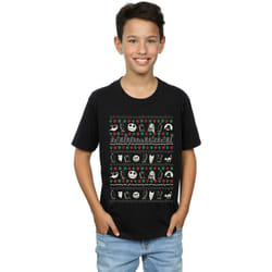 Disney - T-shirt NIGHTMARE BEFORE CHRISTMAS - Garçon (Noir)