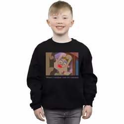 Disney - Sweat BEAUTY AND THE BEAST - Garçon (Noir)