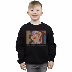 Disney - Sweat BEAUTY AND THE BEAST - Garçon (Noir)