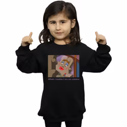 Disney - Sweat BEAUTY AND THE BEAST - Fille (Noir)