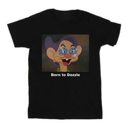 Disney - T-shirt BORN TO DAZZLE - Femme (Noir)