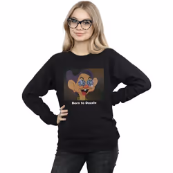 Disney - Sweat BORN TO DAZZLE - Femme (Noir)