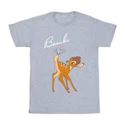 Disney - T-shirt - Fille (Gris chiné)