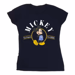 Disney - T-shirt TRUE ORIGINAL - Femme (Bleu marine)