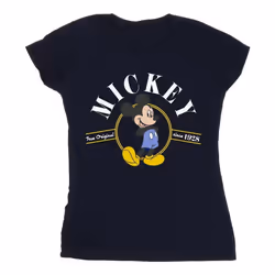 Disney - T-shirt TRUE ORIGINAL - Femme (Bleu marine)