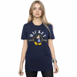Disney - T-shirt TRUE ORIGINAL - Femme (Bleu marine)
