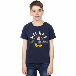 Disney - T-shirt TRUE ORIGINAL - Garçon (Bleu marine)