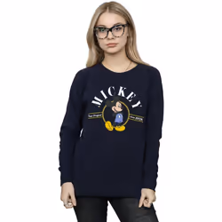 Disney - Sweat TRUE ORIGINAL - Femme (Bleu marine)