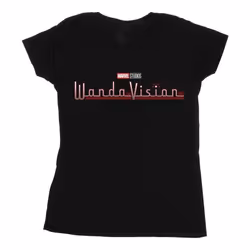 Marvel - T-shirt WANDAVISION - Femme (Noir)