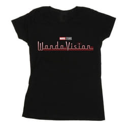 Marvel - T-shirt WANDAVISION - Femme (Noir)