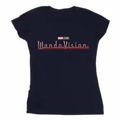 Marvel - T-shirt WANDAVISION - Femme (Bleu marine)