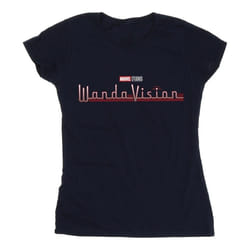 Marvel - T-shirt WANDAVISION - Femme (Bleu marine)