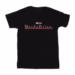 Marvel - T-shirt WANDAVISION - Femme (Noir)