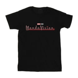 Marvel - T-shirt WANDAVISION - Femme (Noir)