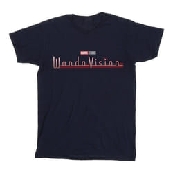 Marvel - T-shirt WANDAVISION - Femme (Bleu marine)
