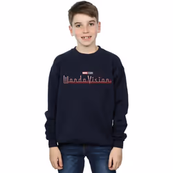 Marvel - Sweat WANDAVISION - Garçon (Bleu marine)
