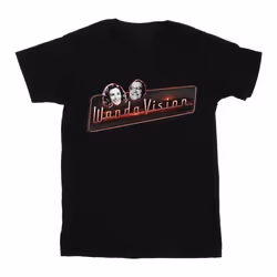 Marvel - T-shirt WANDAVISION - Homme (Noir)