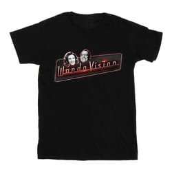 Marvel - T-shirt WANDAVISION - Homme (Noir)