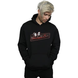 Marvel - Sweat à capuche WANDAVISION - Homme (Noir)