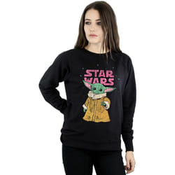 Star Wars - Sweat THE MANDALORIAN THE CHILD - Femme (Noir)