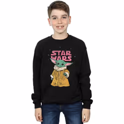 Star Wars - Sweat THE MANDALORIAN THE CHILD - Garçon (Noir)