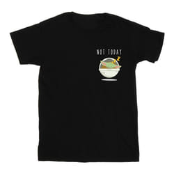 Star Wars - T-shirt THE MANDALORIAN NOT TODAY - Homme (Noir)