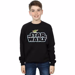 Star Wars - Sweat THE MANDALORIAN THE CHILD - Garçon (Noir)