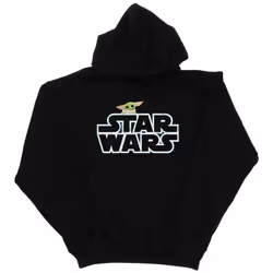 Star Wars - Sweat à capuche THE MANDALORIAN THE CHILD - Fille (Noir)