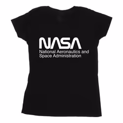 NASA - T-shirt - Femme (Noir)